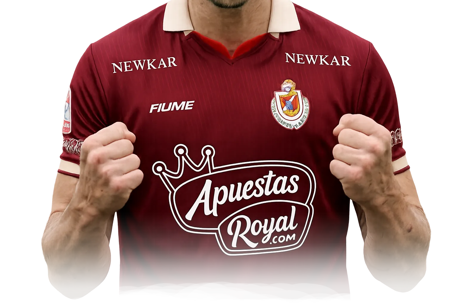 Jugador Deportes La Serena con camiseta Newkar