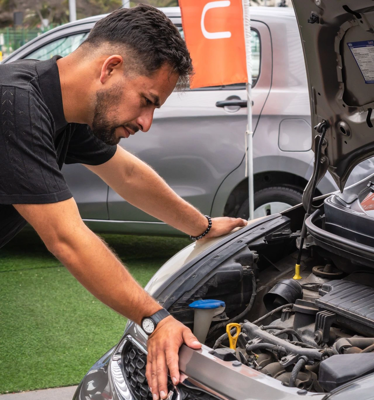 revisión mecánica del vehículo